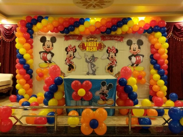 Disney Mickey And Minnie Mouse Theme Decoration