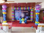 Best Square Frame And Balloon Pillar theme Decoration