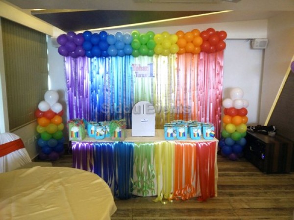 Rainbow Theme Decoration
