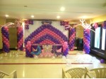 Purple And Pink Backdrop Decoration