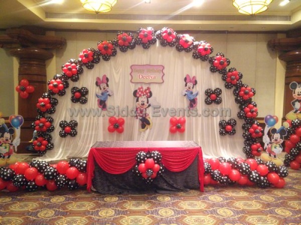 Minnie Mouse Arch Theme Decoration