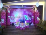 Hello Kitty And Baby Photo Decoration