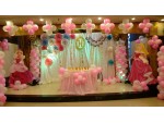 Crafted Backdrop And Princess Decoration