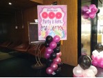 Minnie Mouse Theme With Balloon Modelling Decoration