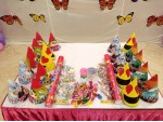 Paper Craft Girl Theme Decoration