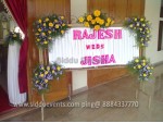 Arcade Flower Decoration For Engagement 