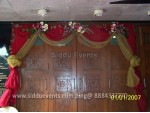 Flower Arch Holy Communion With Decoration