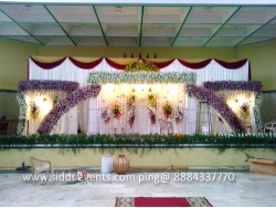 Grand Wedding Backdrop Decoration