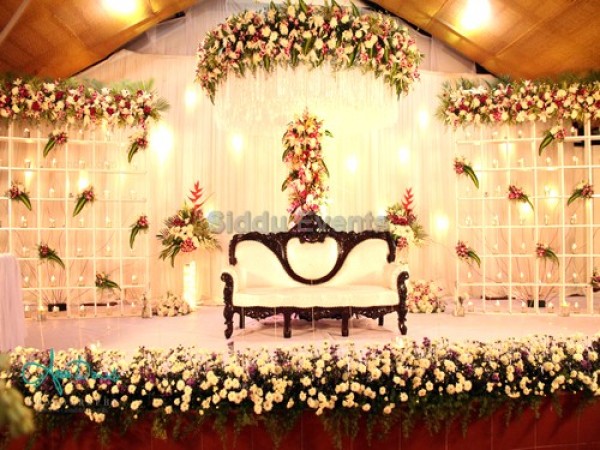 White Candle Theme Wedding Decoration 