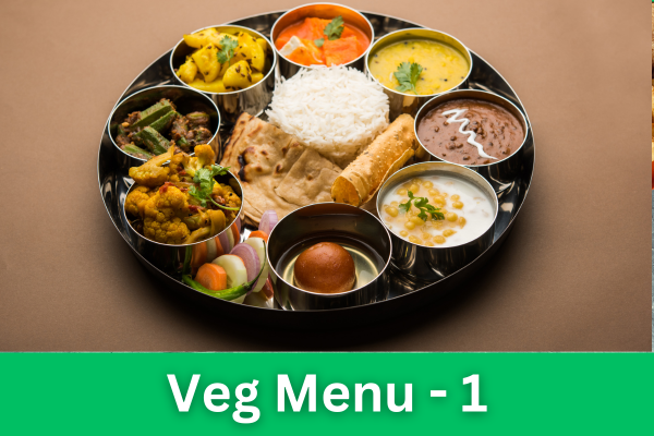 Veg Menu - Starter Package (50 Plates)