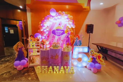 Princess Purple Ring Decor