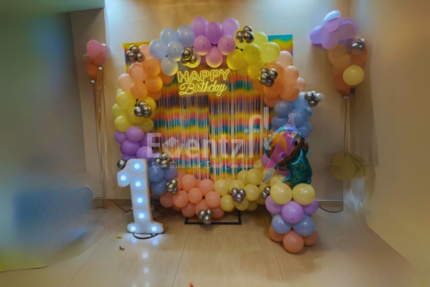 Pastle Blast Ring Decor
