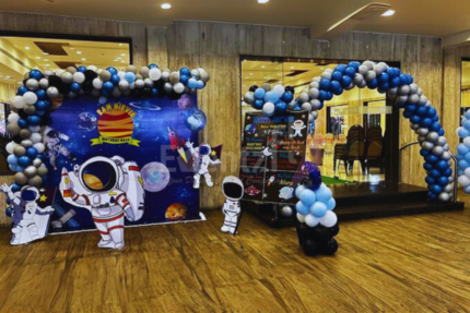 Luminous Astronaut Space Theme Decor