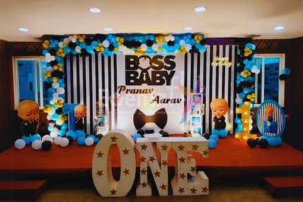 Elegant Baby Boss Theme Decor
