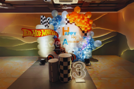 Joyful Car Race Theme Decor