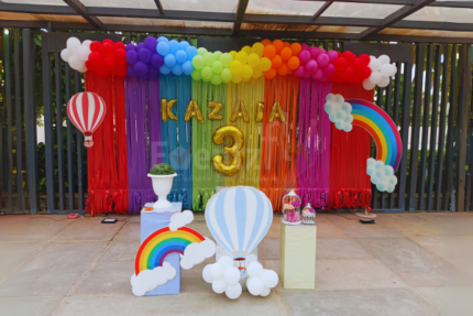Rainbow Theme Decor