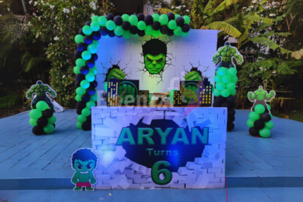 Hulk Theme Decor