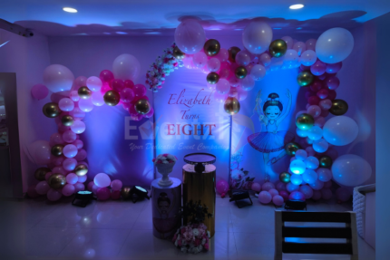 Elegant Pink Theme Decor
